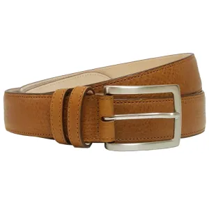 34 mm Antique Cowhide Belt Ochre