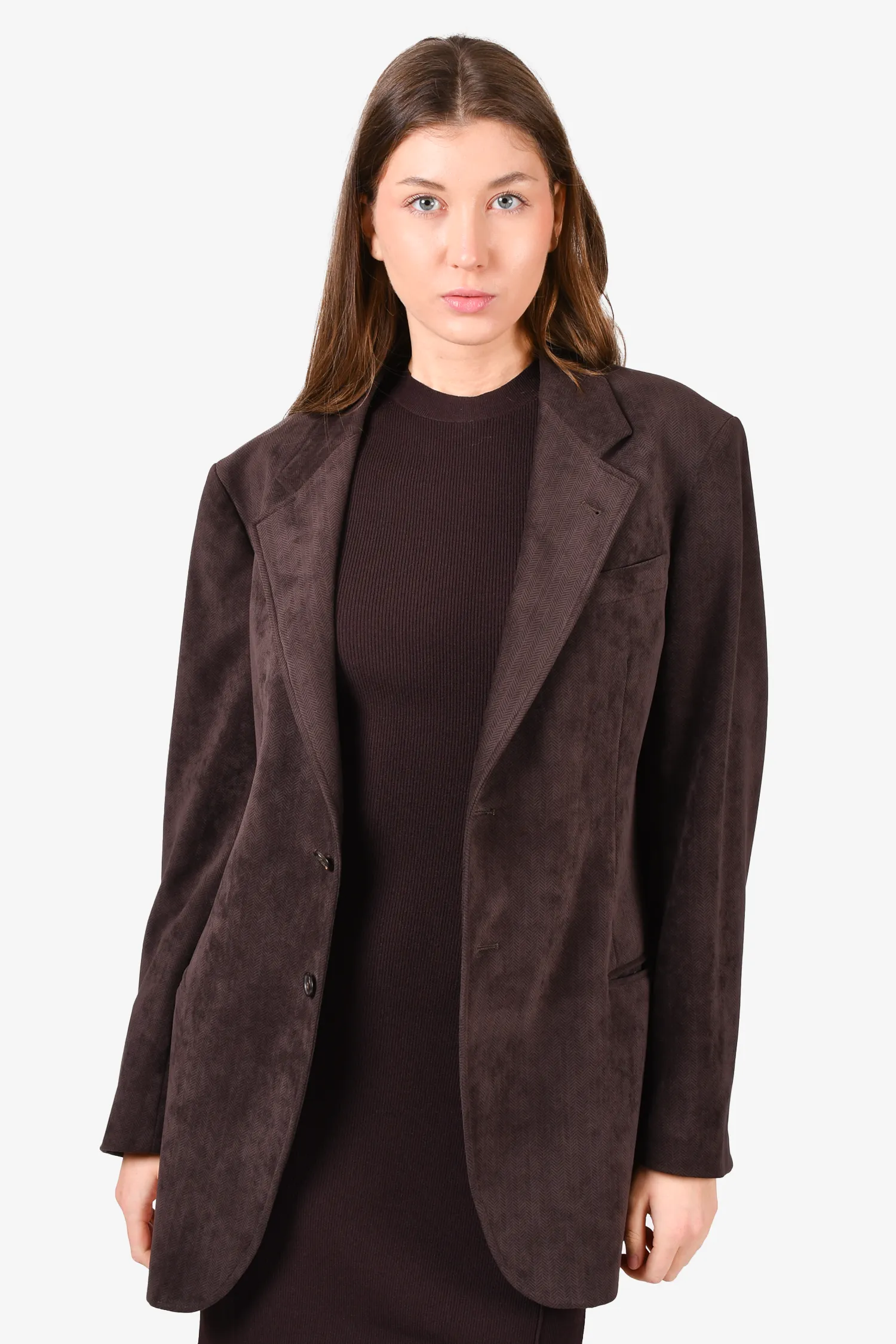 Armani Brown Velvet Blazer Size 44 mens