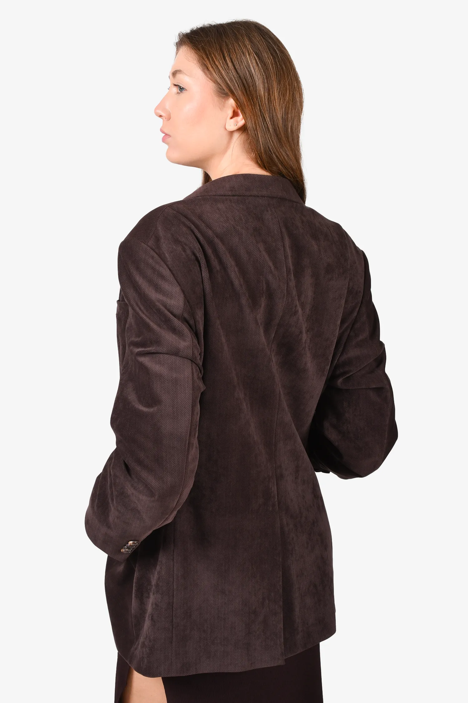 Armani Brown Velvet Blazer Size 44 mens