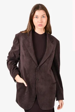 Armani Brown Velvet Blazer Size 44 mens