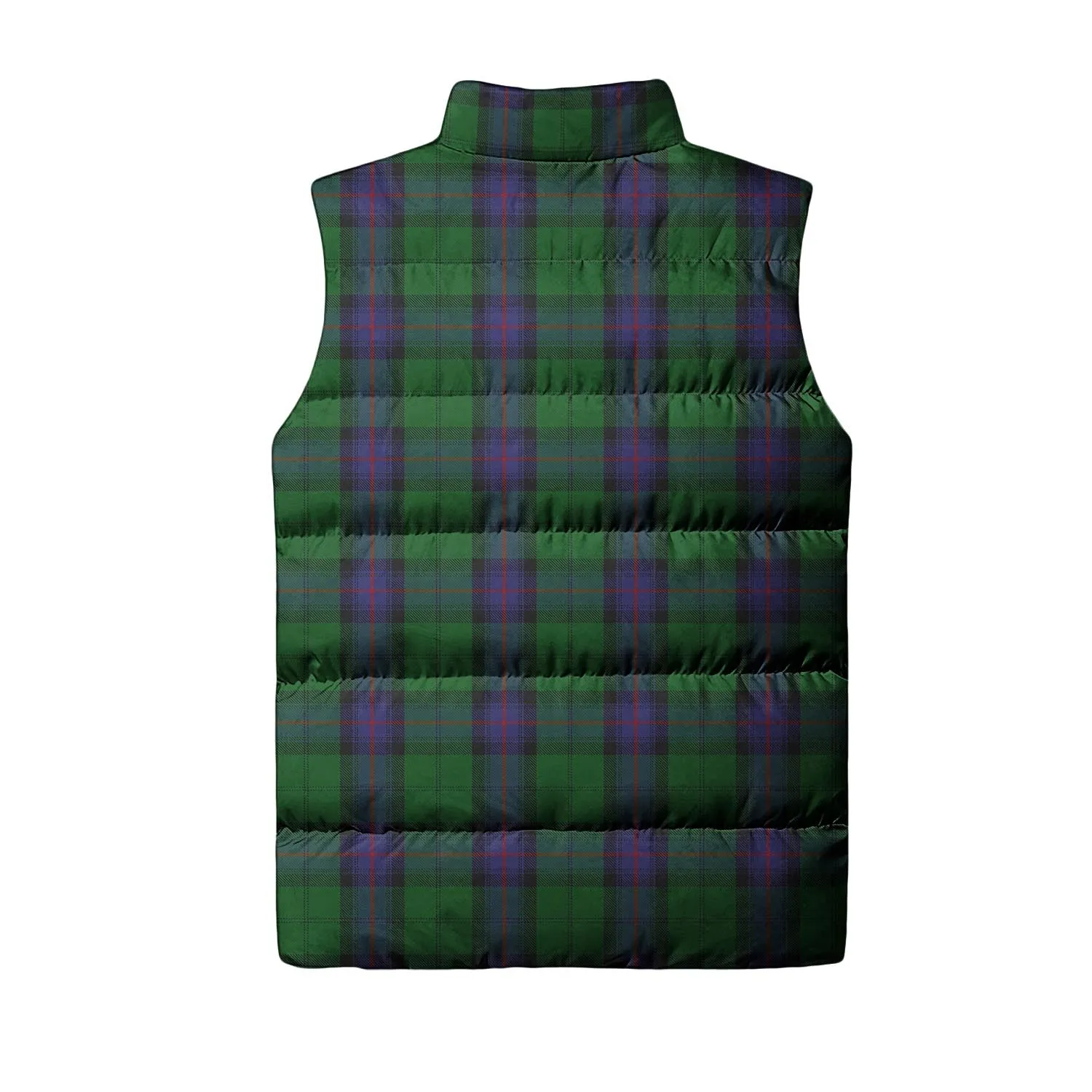 Armstrong Tartan Sleeveless Puffer Jacket