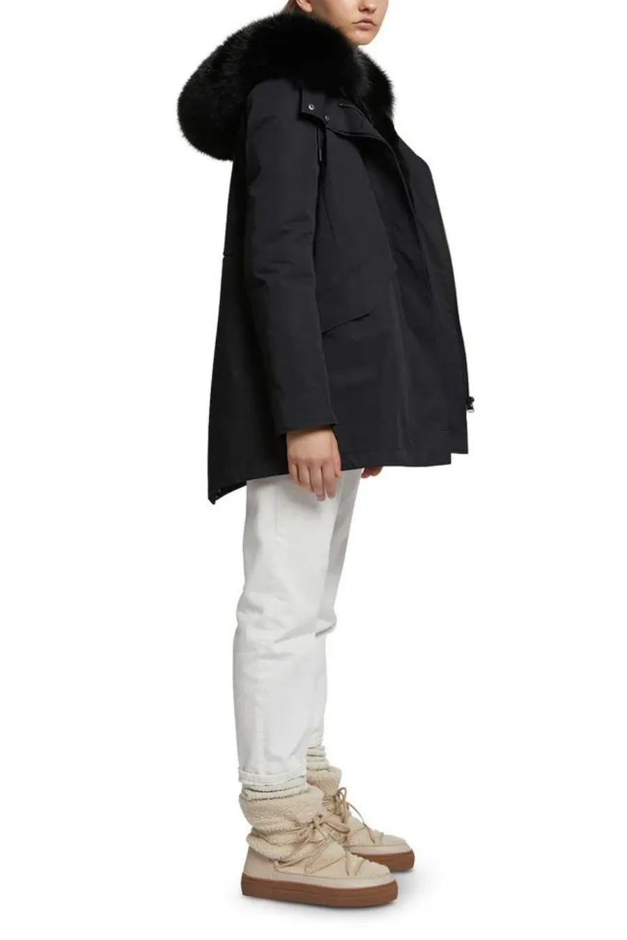 Army Parka 72cm Black