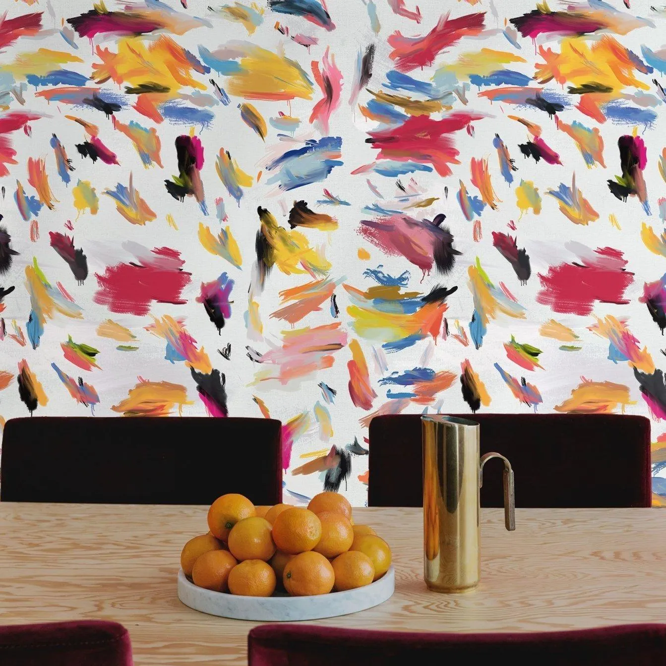 Brushstroke Print wallpaper