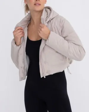 Christina Puffer Jacket (Natural)
