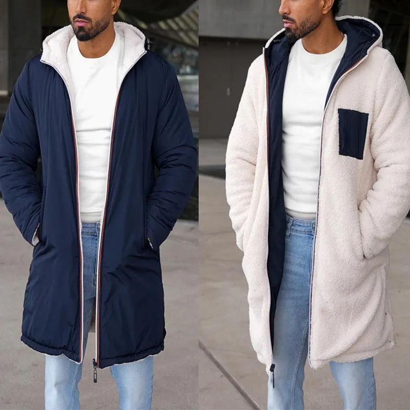 Claus  | Fleece Lined Hooded Jacket with Contrast Pocket