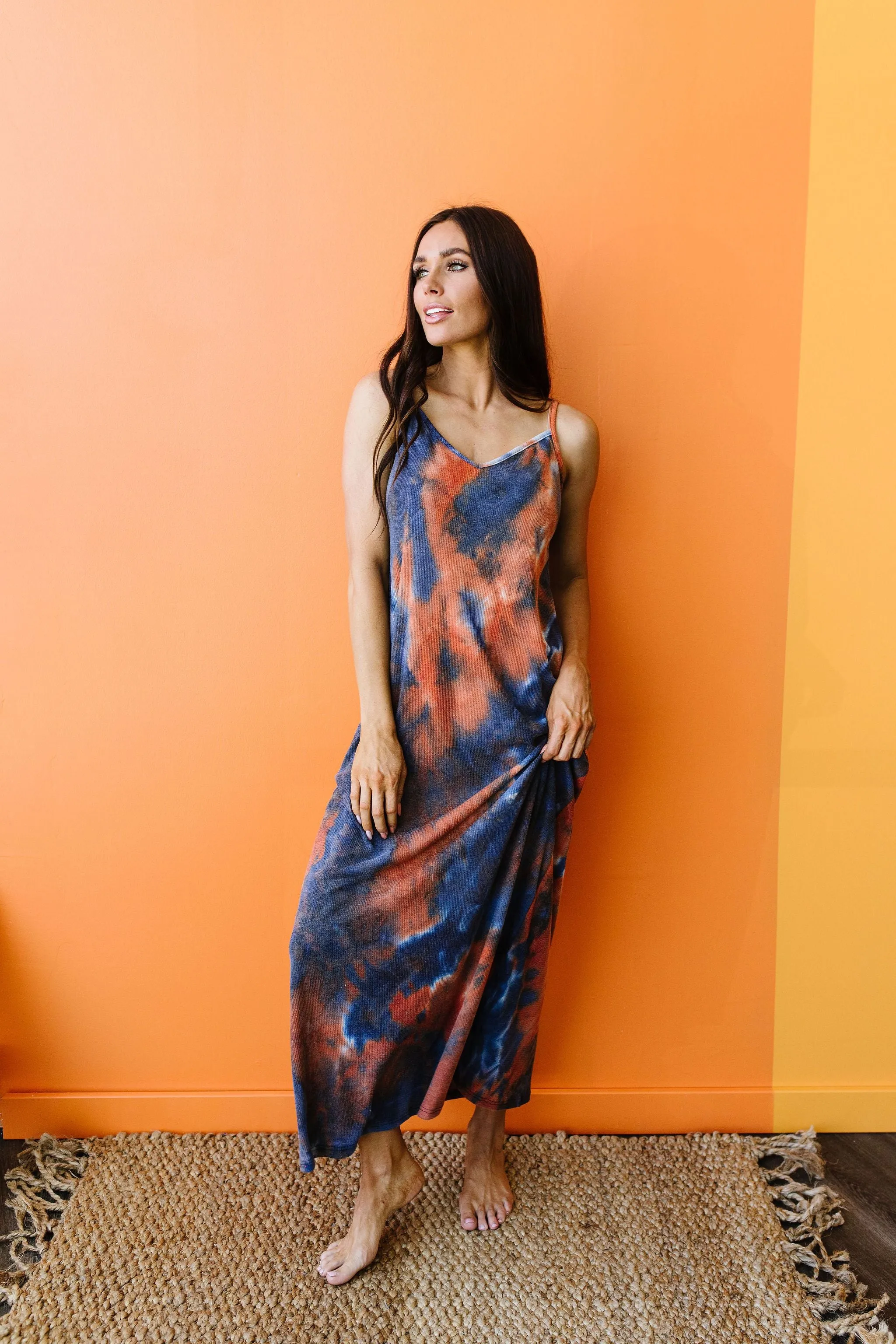 Coral Reef Tie Dye Maxi