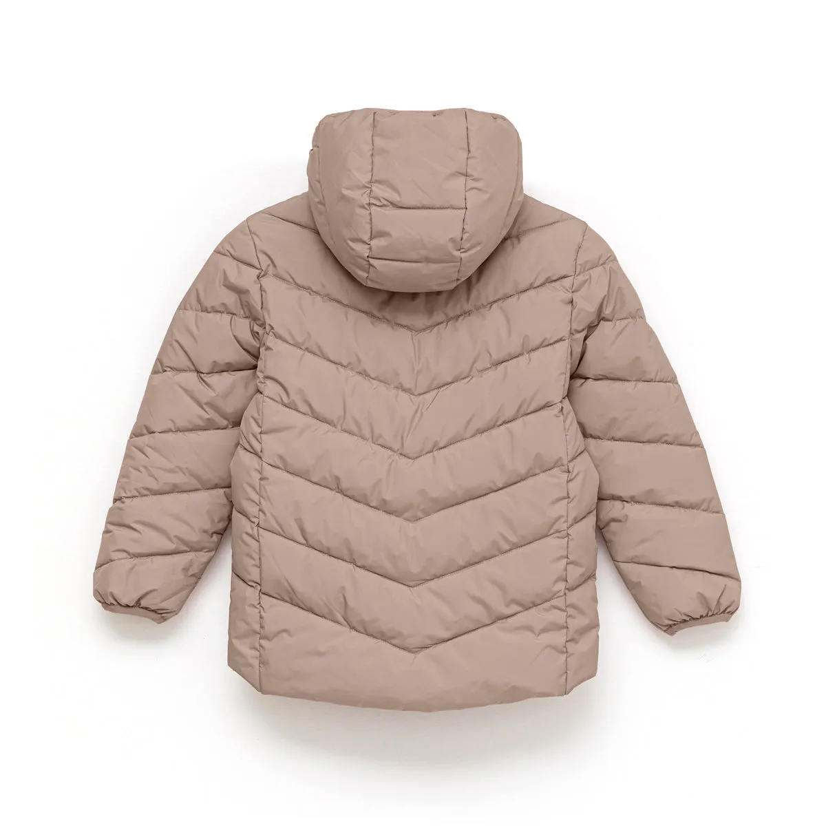 Crywolf Eco Puffer Jacket Camel