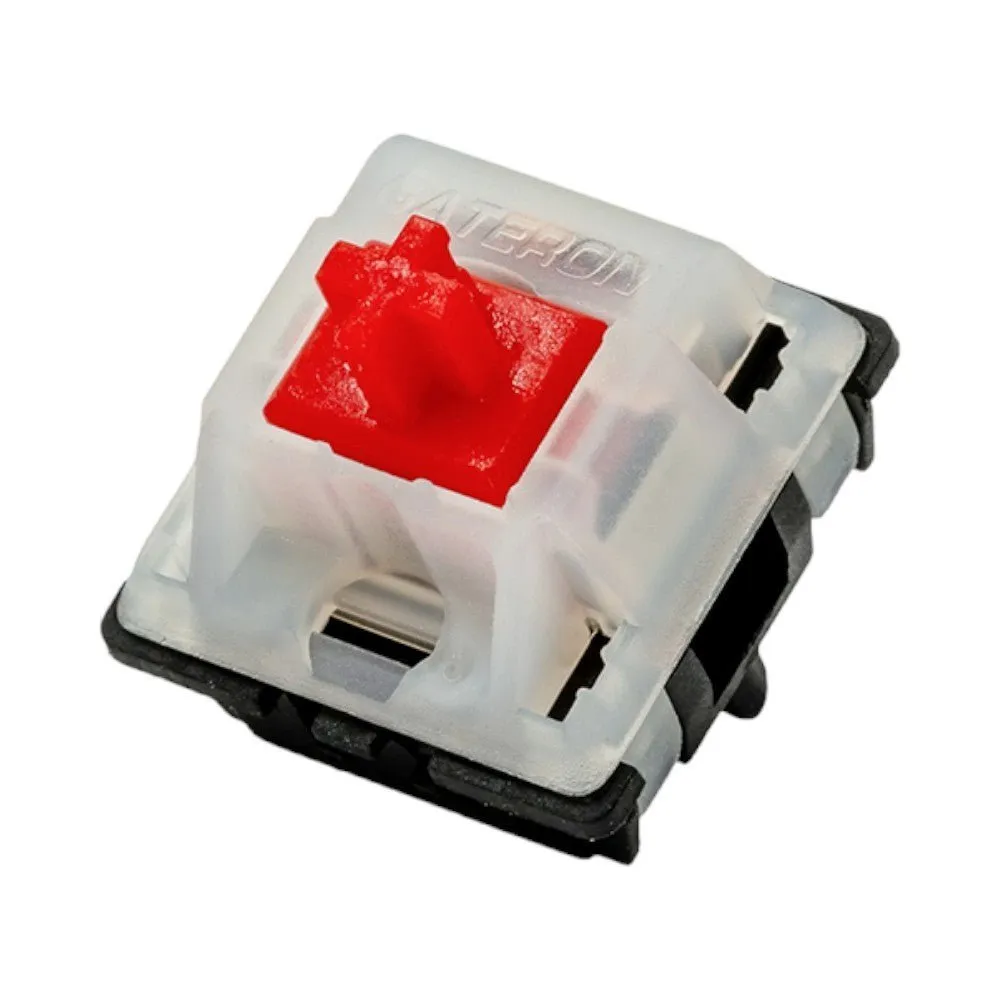 Gateron KS-3X47 Milky Red | Linear Switch