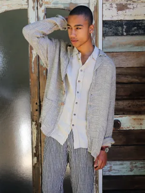 GIACCA BLAZER COUNTRY RIGATO NATURALE XS