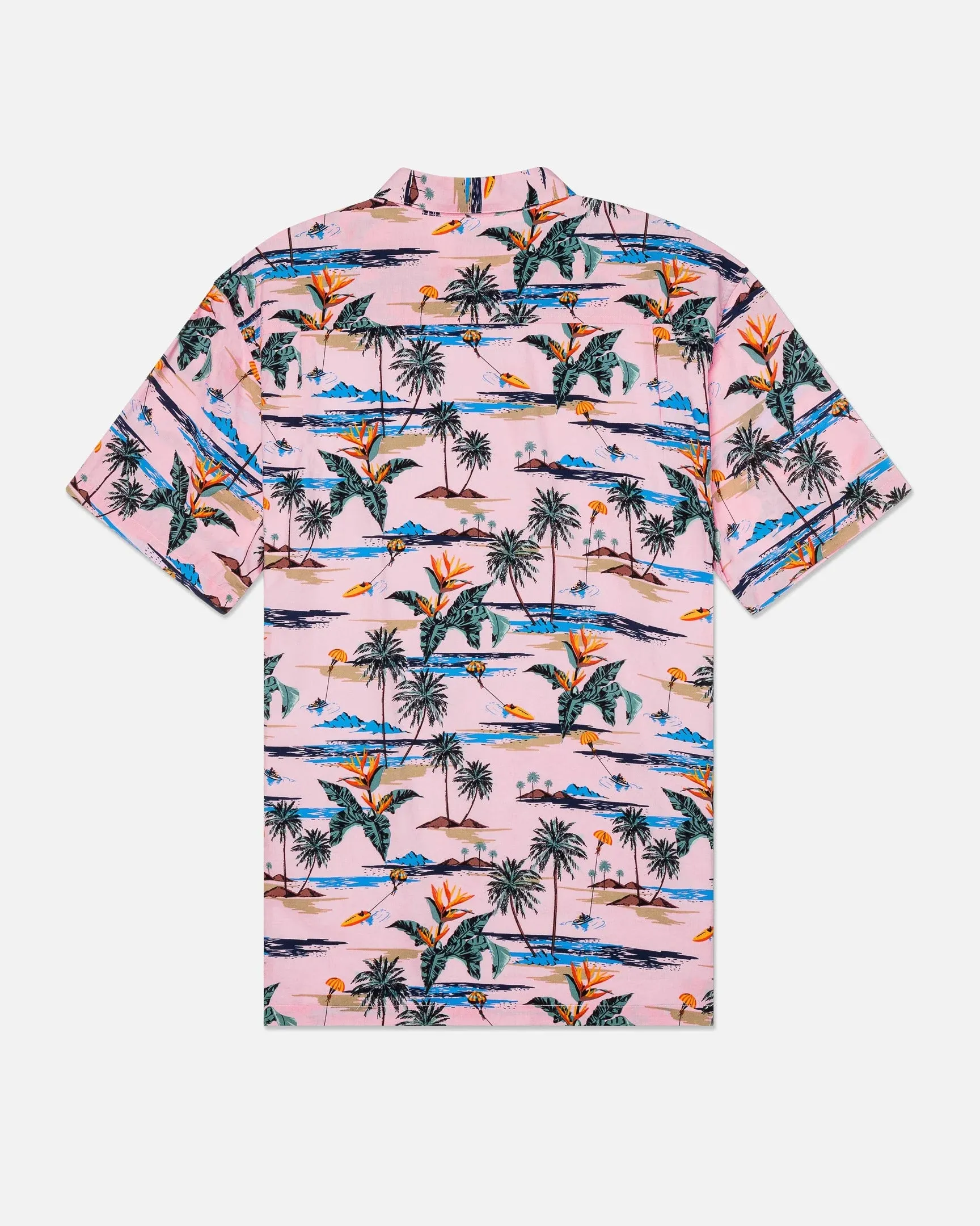 Hurley Men's Rincon Short Sleeve Shirt Lollipop MVS0005160-H686