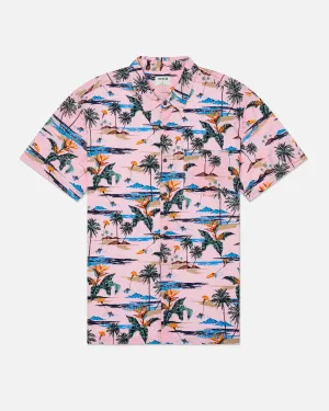 Hurley Men's Rincon Short Sleeve Shirt Lollipop MVS0005160-H686