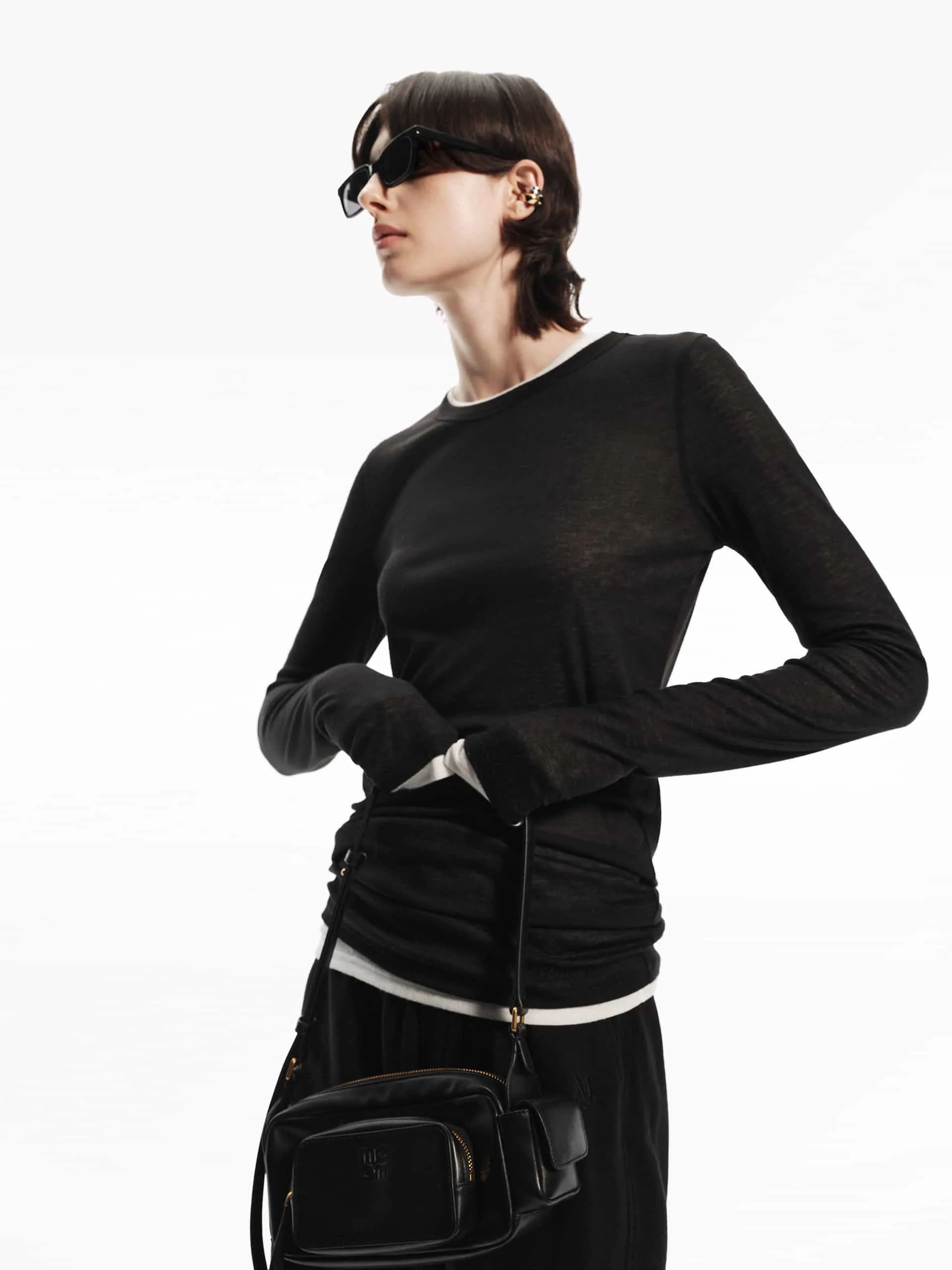 Lightweight Contrast Top