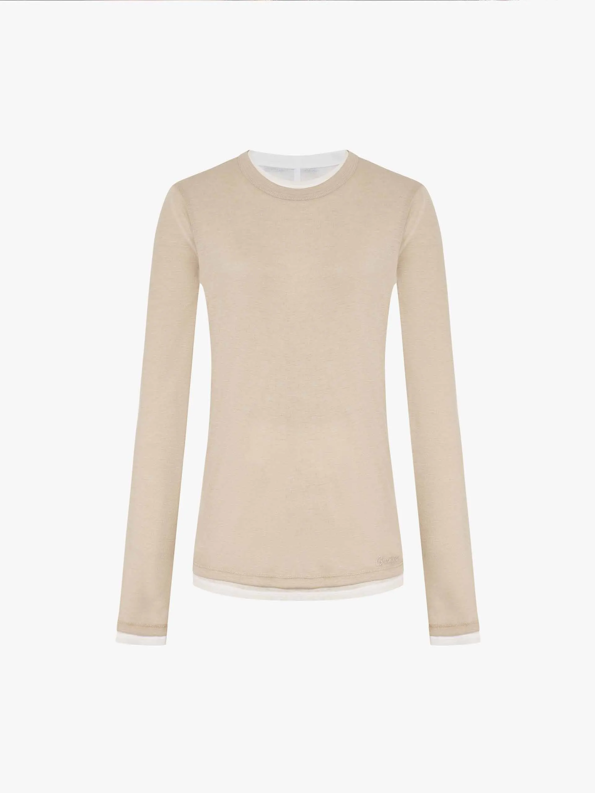 Lightweight Contrast Top