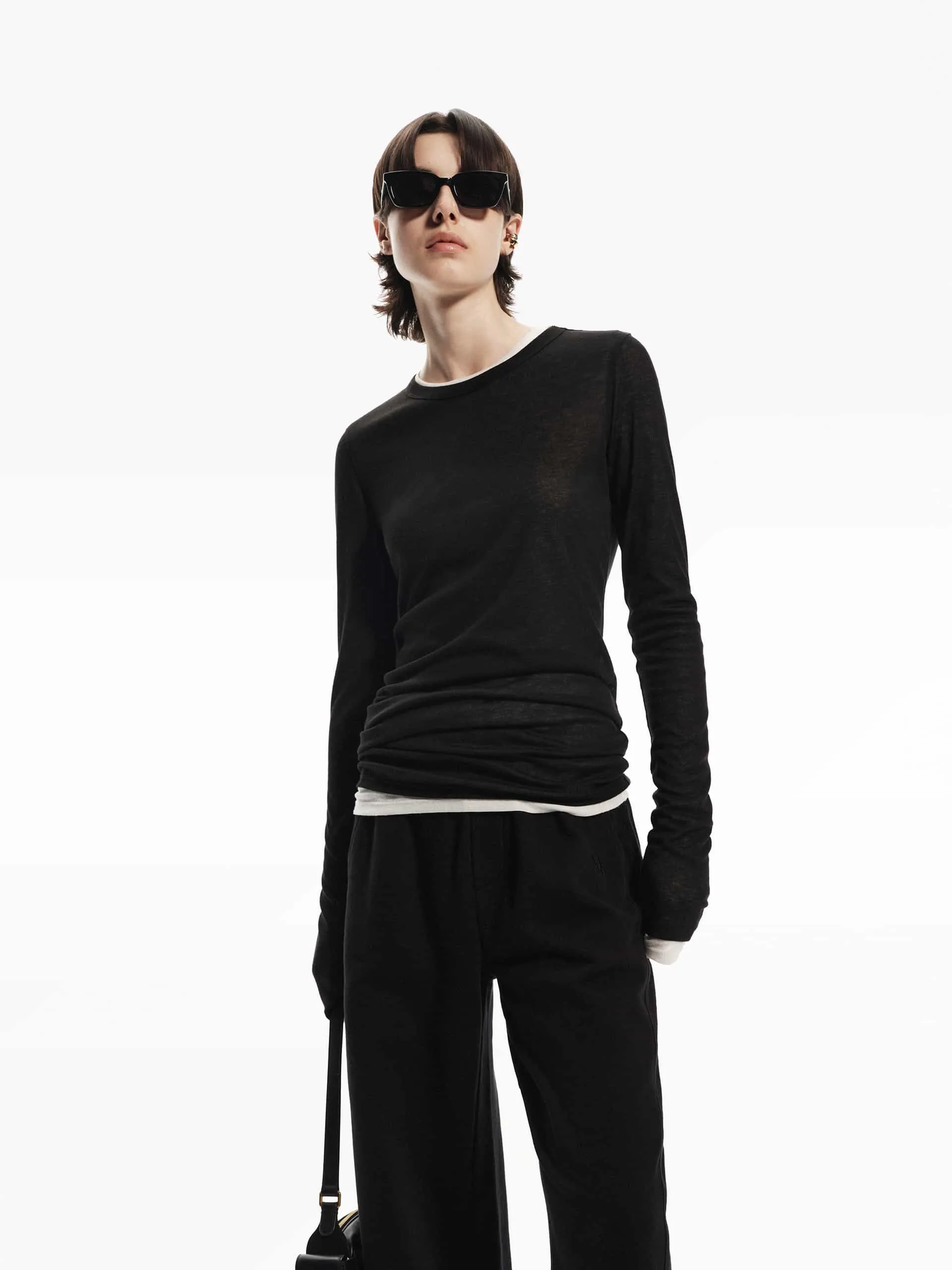 Lightweight Contrast Top