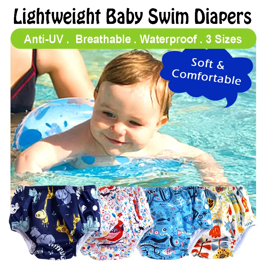 Lightweight Swim Diaper - Marina