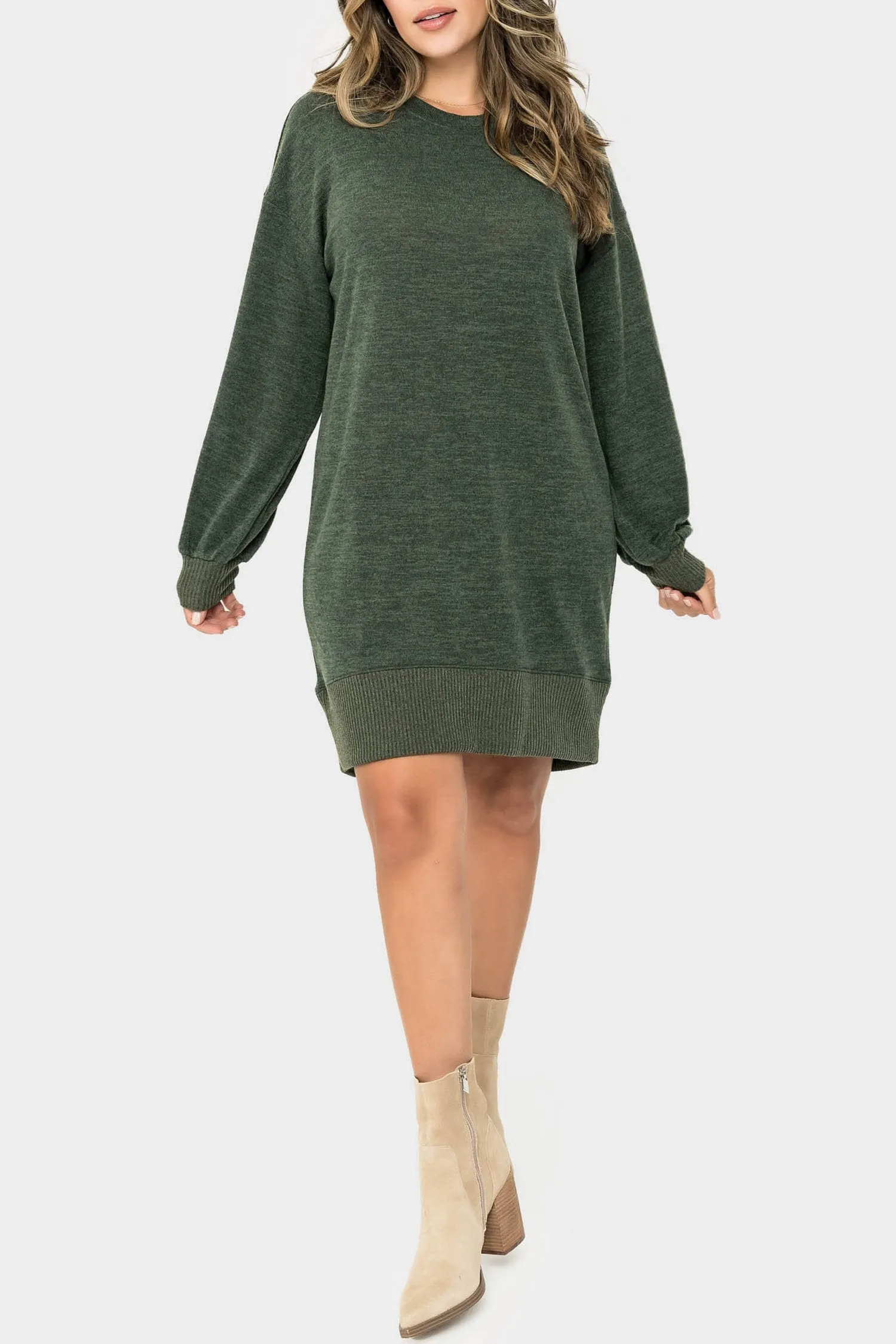 Long Sleeve Sweater Dress