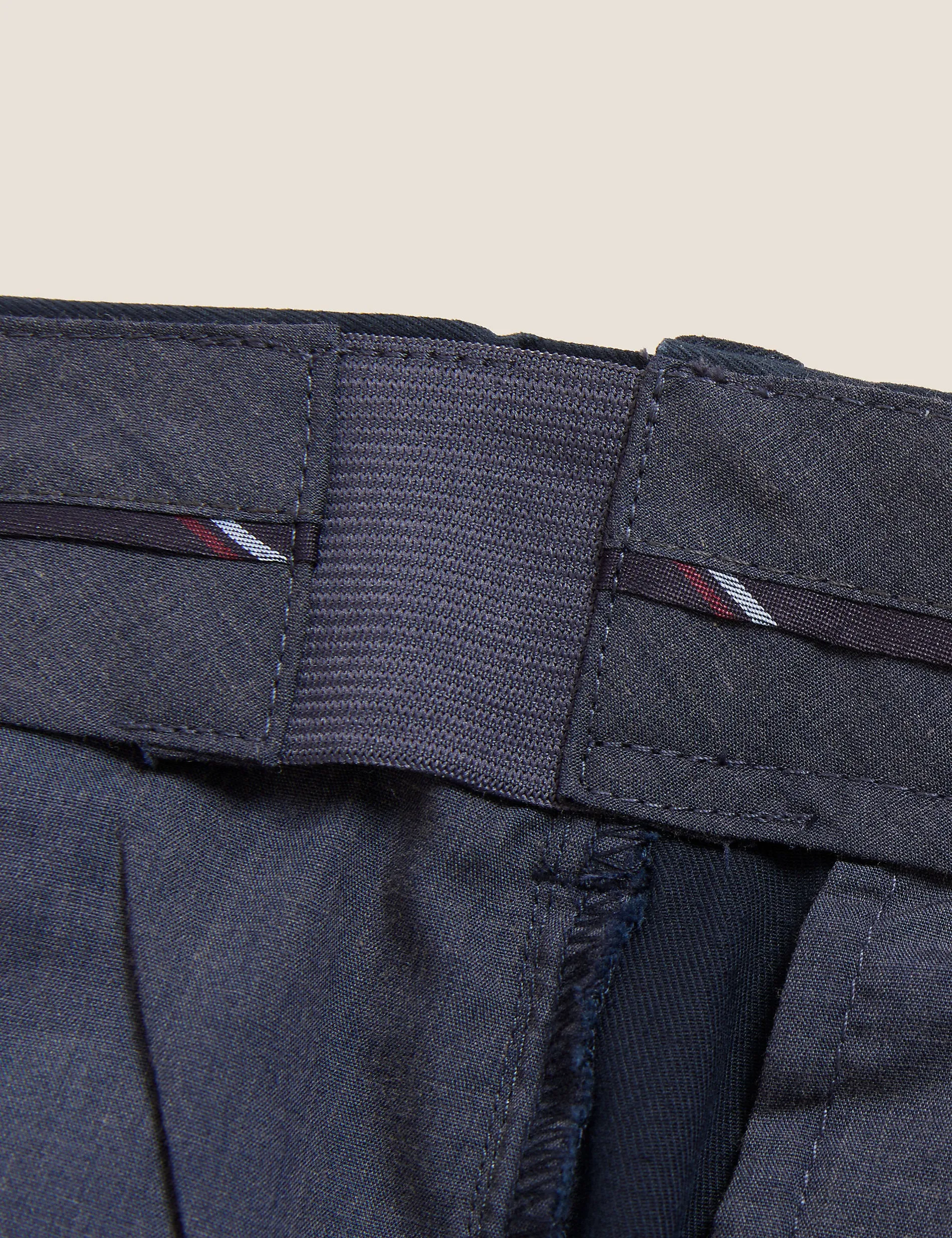 Marks & Spencer Regular Fit Classic Chinos, Navy