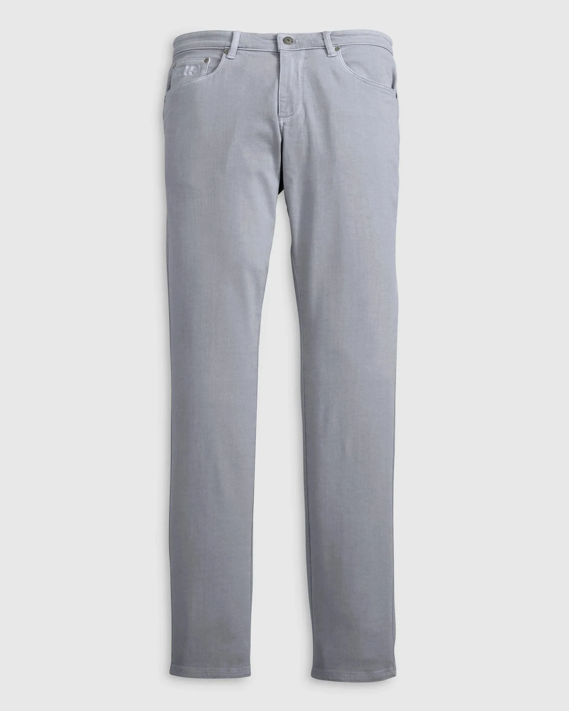 Newport 5-Pocket Cotton Pant in Quarry by Johnnie-O