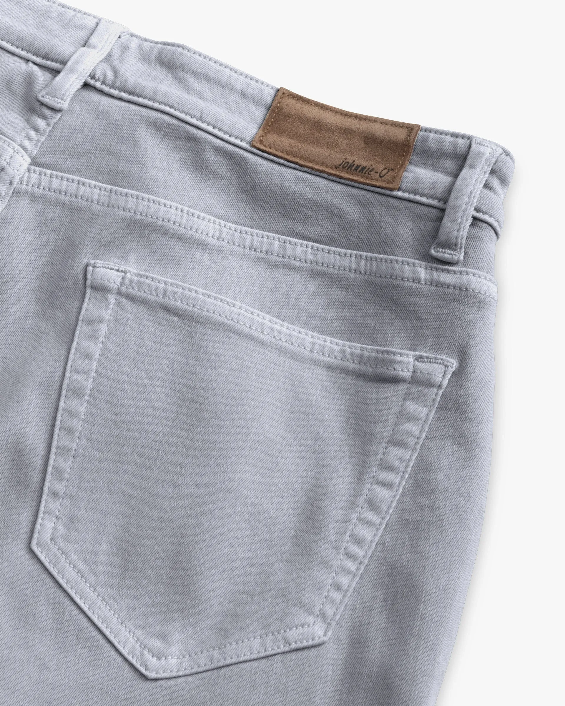 Newport 5-Pocket Cotton Pant in Quarry by Johnnie-O
