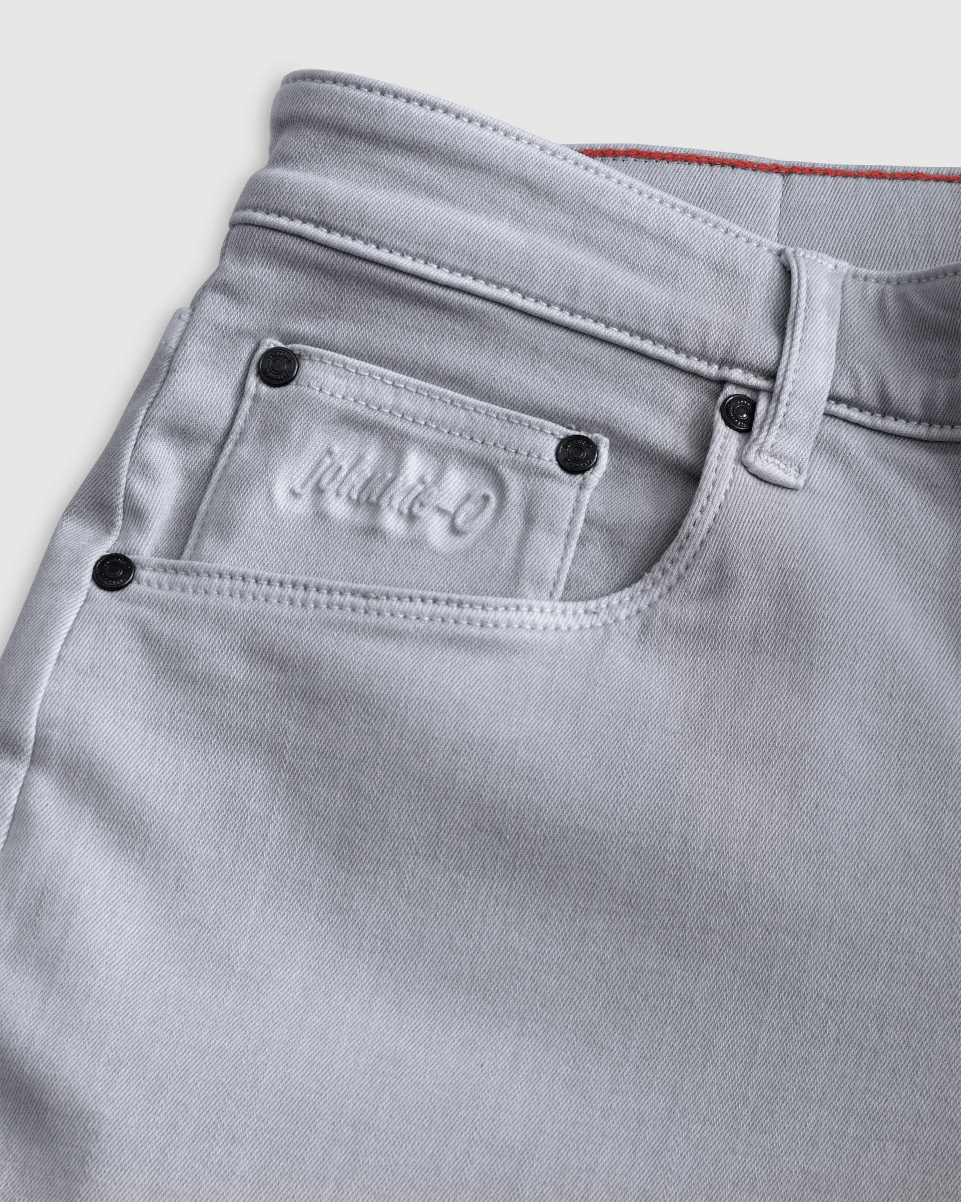 Newport 5-Pocket Cotton Pant in Quarry by Johnnie-O