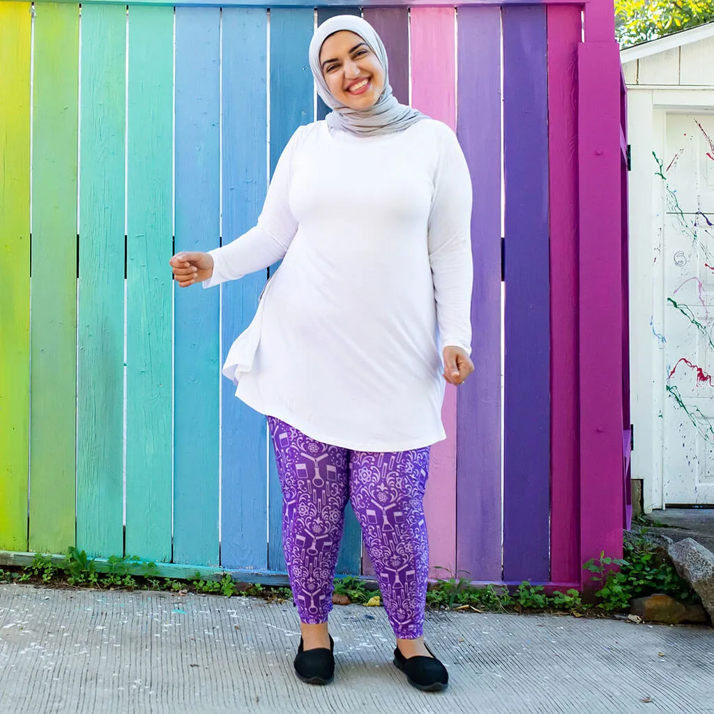 "Fab Lab" Chemistry Leggings with Pockets - Adult