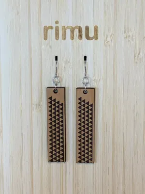 Rimu Earrings - Omaka