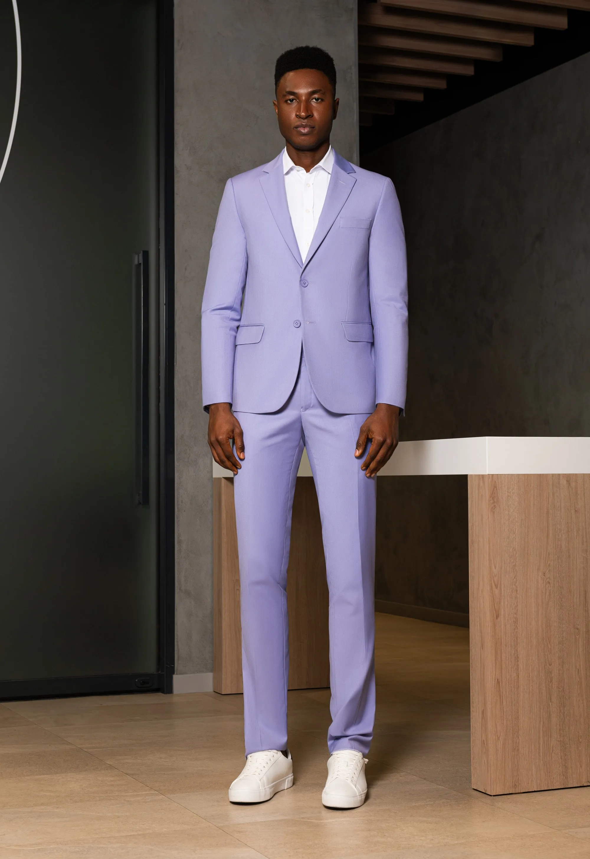 Slate Lavender Suit Online UAE