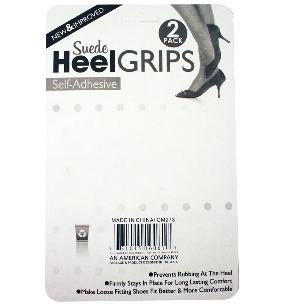 Slip Suede Heel Grips Self Adhesive Pads Shoe Insoles Insert Women Footcare New