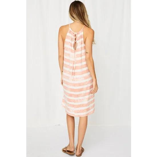 Stripe Tie Dye Dress