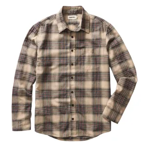 The California | Dune Plaid Brushed Cotton Twill