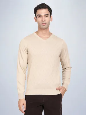 V Neck Safari Full Sleeve Pullover