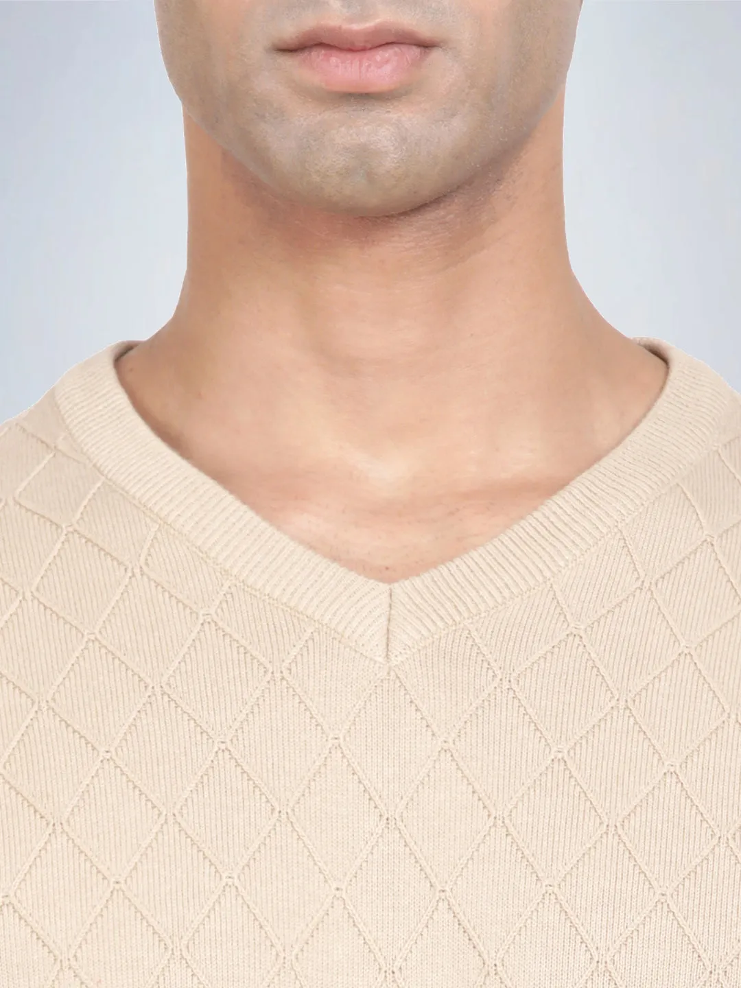 V Neck Safari Full Sleeve Pullover