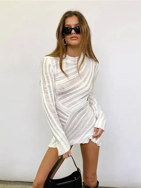 Whispering Threads: Ivory Street Chic