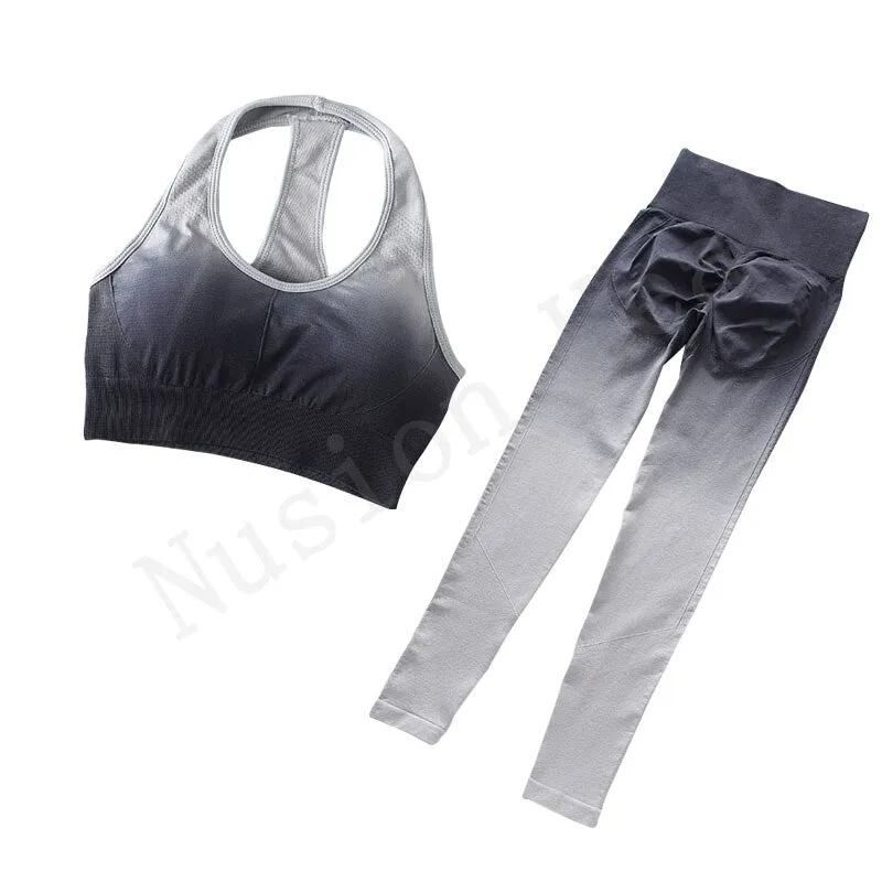 Yoga Gym Fitness Seamless Women Workout Clothes