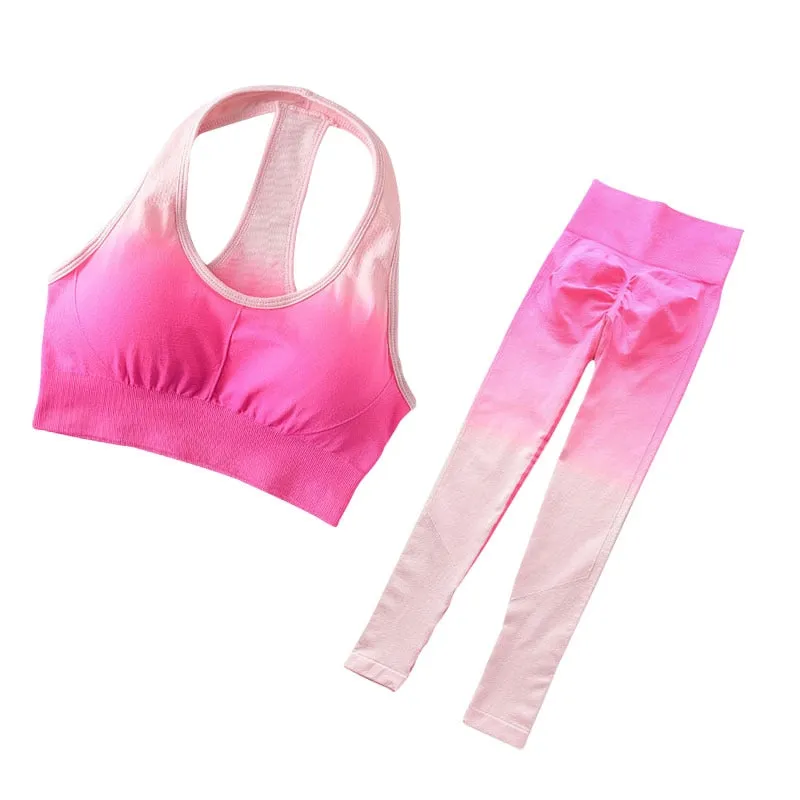 Yoga Gym Fitness Seamless Women Workout Clothes