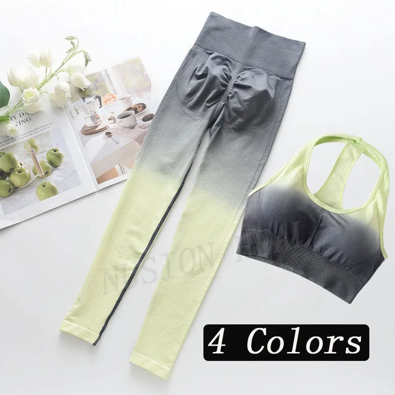 Yoga Gym Fitness Seamless Women Workout Clothes